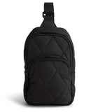 Vera Bradley Women's Featherweight Lorman Sling Backpack, Moonless Night, One Size