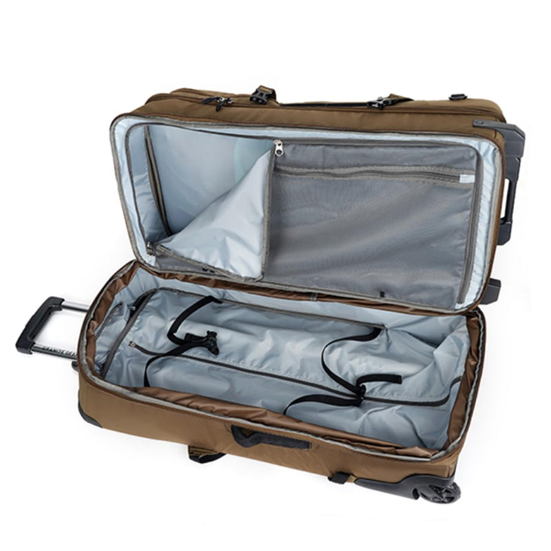 Granite Gear Water-Resistant Wheeled Duffle Suitcase – Large Check-in Softcase Luggage with Backpack Straps and Rolling Wheels for Travel