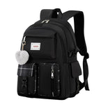 Acmebon Girl Roomy Fashion Laptop Backpack Casual Daily Backpack for Women Black