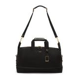 Tumi Unisex Rhys Expandable Duffel, Black/Gold, One Size