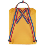 Fjällräven Kånken Rainbow Warm Yellow/Rainbow Pattern One Size - backpacks4less.com