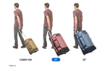 Eagle Creek Cargo Hauler XT Wheeled Duffel - Wheeled Backpack Duffel - Deployable Backpack Straps - Lockable U-Lid & Easy Access Compartment - 29" - Glacier Blue