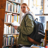 Herschel Pop Quiz Backpack, Navy/Tan