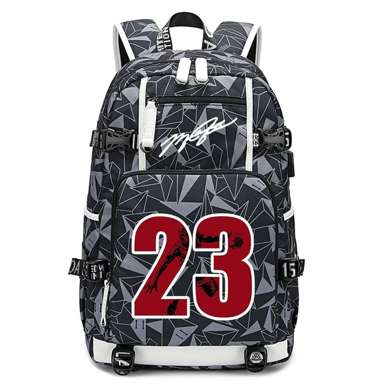 Txiujou Basketball Player 23 Student School Bag, Laptop Backpack, Ultra-Light Travel Bag, For Men And Women (Planet1)