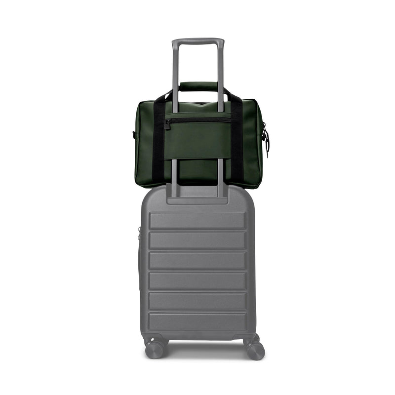 RAINS Texel Tech Bag - Green Waterproof Water Resistant Water Repellent Laptop Bag Unisex Commuter Travel Case 15" Computer Sleeve Tech Organizer - 2 Year Warranty