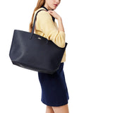 Lacoste Women's Anna Zipped Tote, Marine/Rouge, One Size
