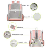 Texsens Innovative Traveler Bubble Backpack Pet Carriers for Cats and Dogs