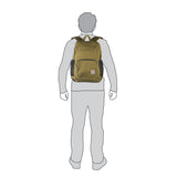 Carhartt 23L Single-Compartment Backpack, Durable Pack with Laptop Sleeve and Duravax Abrasion Resistant Base, Black, One Size