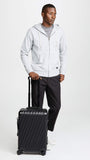 TUMI Men's 19 Degree Aluminum International Carry On Suitcase, Matte Black, One Size