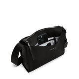 Tumi Womens Nash Crossbody Black/Gunmetal One Size