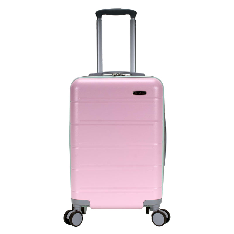 Rockland Tahoe Hardside Expandable Carry on Luggage with Spinner Wheels, Mint