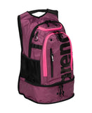 ARENA Unisex Adult Fastpack 3.0 Swimming Athlete Sports Backpack for Swimming Training Gear Gym Bag for Men and Women, 40 Liters, Plum/Neon Pink