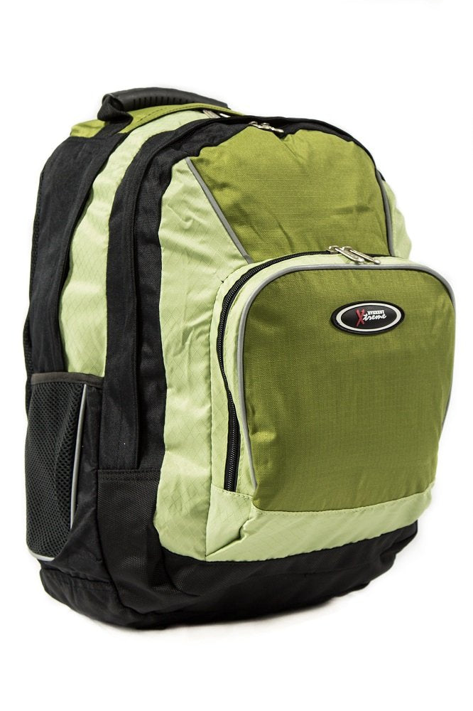 Everest Xtreme Multi-compartment Backpack Backpack, Desert Green/Dark Greaan/Black