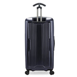 Traveler's Choice Ultimax II Polycarbonate Hardside Luggage with Spinner Wheels, Matte Navy, 31-Inch Large Trunk