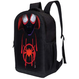 Marvel Spiderman Backpack for Kids & Adults | Official Bookbag Featuring Miles Morales Suit Design | Large School Backpack with Laptop Compartment, Travel Bag, or Everyday Bookbag