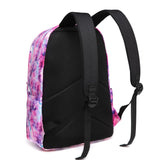 VASCHY School Backpack for Girls, Cute Schoolbag Bookbag for Kids/Teens/Middle School/College/Work Backpack for Women, Pink Galaxy
