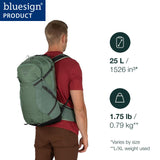 Osprey Sportlite 25L Lightweight Hiking Backpack for Men and Women, Tungsten/Grey Wolf,S/M