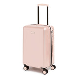 Hardside Rolling Suitcase Luggage, Rose Quartz, 22" Carry On