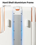 Joyway Carry on Luggage Airline Approved, Hardside Top Opening Carry-on Suitcase with Front Pocket and USB Port, Aluminium Frame 20 Inch Luggage with TSA Lock and Spinner Wheels