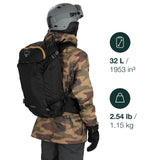 Osprey Soelden 32L Men's Ski and Snowboard Backpack, Artisan Yellow