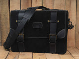 Trip Machine Company Leather Hybrid Saddlebag/sidebag Warrior All Black