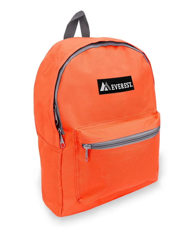 Everest Basic Backpack Backpack, Tangerine