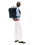 Tommy Hilfiger Mens Colour Rolltop Backpack, Space Blue