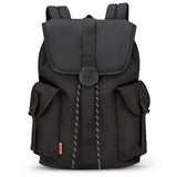 mixi Travel Laptop Backpack for Women & Men Carry On Backpack fits 16'' Laptop, Waterproof Lightweight Casual Hiking Weekender Bags Rucksack,17 Inch, Knight Black