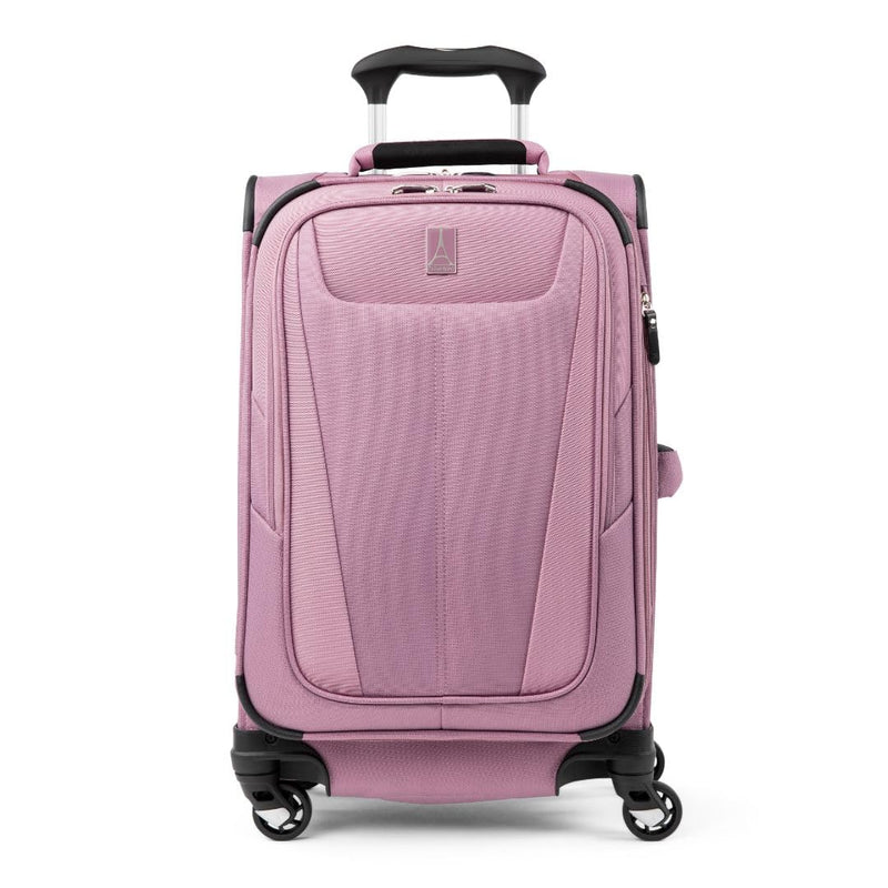 Travelpro Maxlite 5 Softside Expandable Luggage with 4 Spinner Wheels, Lightweight Suitcase, Men and Women, Orchid Pink Purple, Carry-on 21-Inch