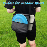 Windspeed Cadet Disc Golf Bag, Portable Waterproof Disc Golf Bag Starter with 10PCS Capacity for Women and Men (Grey)