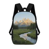 Teton Peaks Backpack Classical Travel Backpacks Lightweight bag for Commuting Outdoor adventure And Travel