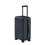 Away Bigger Carry-On Luggage, Lightweight Hardside Large Suitcase with Spinner Wheels, TSA Lock, Airline Approved, Navy Blue