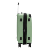 Kenneth Cole REACTION Renegade Luggage Expandable 8-Wheel Spinner Lightweight Hardside Suitcase, Seafoam, 24-Inch Checked