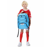 Hsmihair Youth Soccer Bag-Soccer Backpack&Backpack for Football Basketball,with Ball Compartment Separate Cleat Package