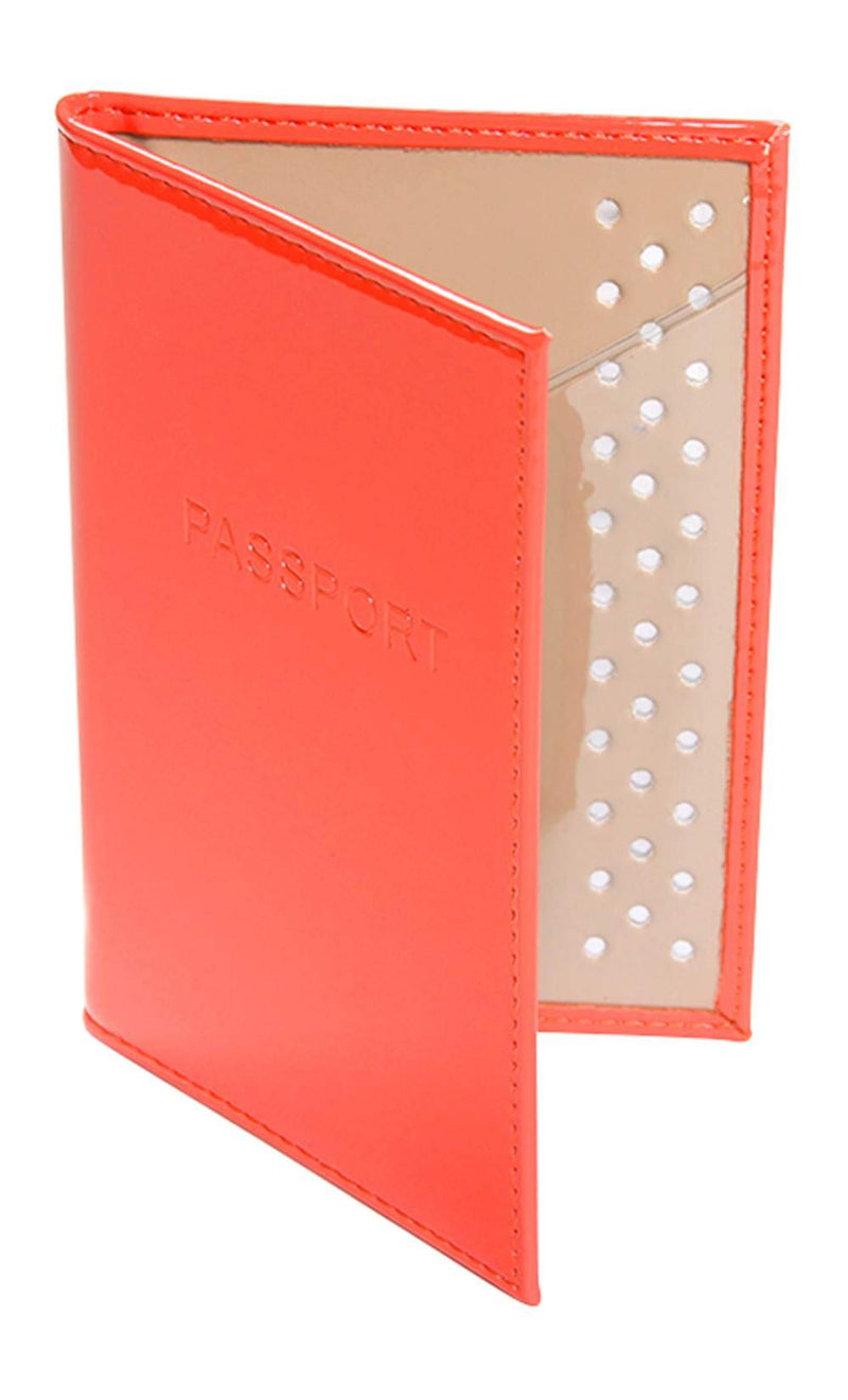 Buxton RFID Passport Wallet Protection, Orange