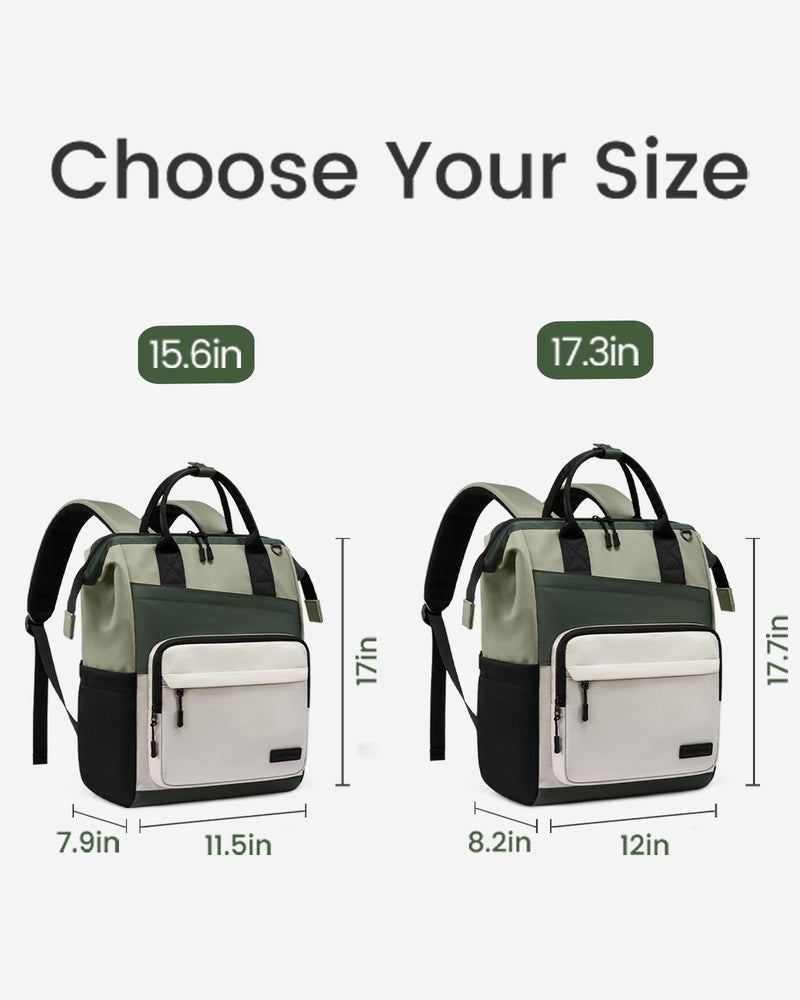 LOVEVOOK Laptop Backpack for Women, 15.6 Inch Travel Backpack for Work College Business, Water Resistant Teacher Nurse Bag with Large Capacity, School Bookbag Bags Cute Daypack for Woman Girls