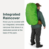 Osprey Rook 65L Men's Backpacking Backpack, Histosol Brown/Rhino Grey - backpacks4less.com