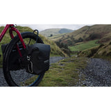 Brooks England Scape Pannier, Cycling and Gravel Bag, Black, Small