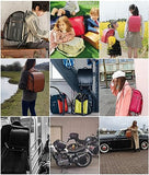 Baobab's wish Ransel Randoseru Backpack Semi-automatic satchel Japanese school bag for girls and boys PU leather bab-rng28 (Blue)