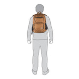 Carhartt 28L Dual-Compartment Backpack, Durable Pack with Laptop Sleeve and Duravax Abrasion Resistant Base, Navy
