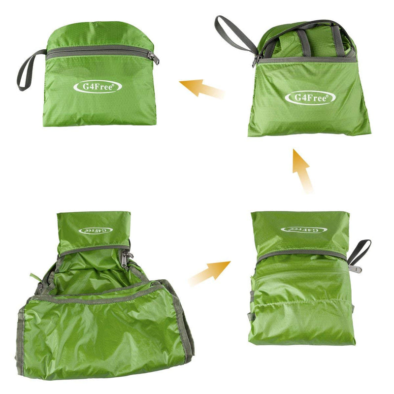 G4Free 20L Lightweight Packable Backpack Travel Hiking Daypack Foldable Backpack for Men Women