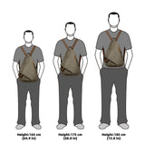 KL928 Canvas Vintage Backpack – Large Casual Daypack Outdoor Travel Rucksack Hiking Backpacks for Men Women