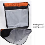 Suaetiai Soccer Bags, Waterproof Drawstring Gym Backpack for Baskestball Rugby Volleyball Yoga, Large Capacity Sports Bag