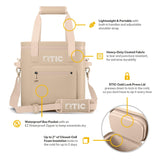RTIC 20 Can Ultra-Tough Soft Cooler Pro, Insulated, Waterproof, Leakproof, Portable, Floating Bag for Beverage, Drink, Lunch, Outdoor, Beach, Car, Camping, Picnic, Fishing, Boat, 13L, Beach