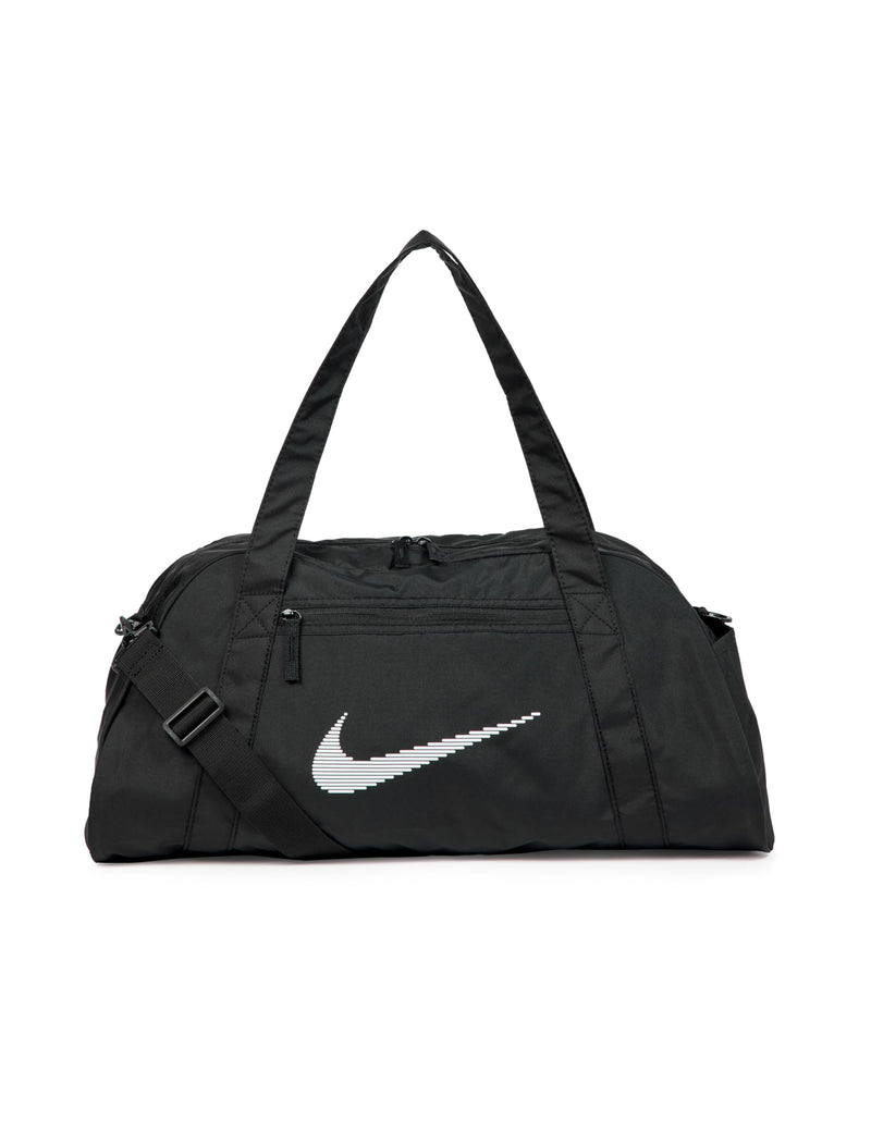 Nike Women's Gym Club Duffel Bag (24L), Black/Black/White, MISC