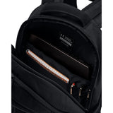 Under Armour Unisex-Adult Hustle 6.0 Backpack, (003) Black/Black/Black, One Size Fits Most