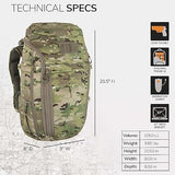 Eberlestock Switchblade Pack - Low Profile Tactical EDC Backpack for Maximum Space and Organization (Coyote Brown)