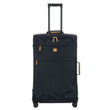 Bric's X-Bag Large Spinner with Frame, Water-Resistant 360° Wheeled Checked Luggage with Ergonomic Handle and Organized Interior – 30 Inch, Navy