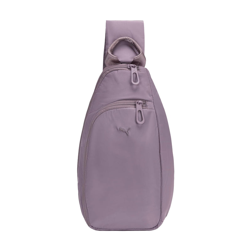 PUMA Myriad Sling, Sporty Hands-free Bag With Reversible Strap & Dual Compartments, Plum Jam, OS