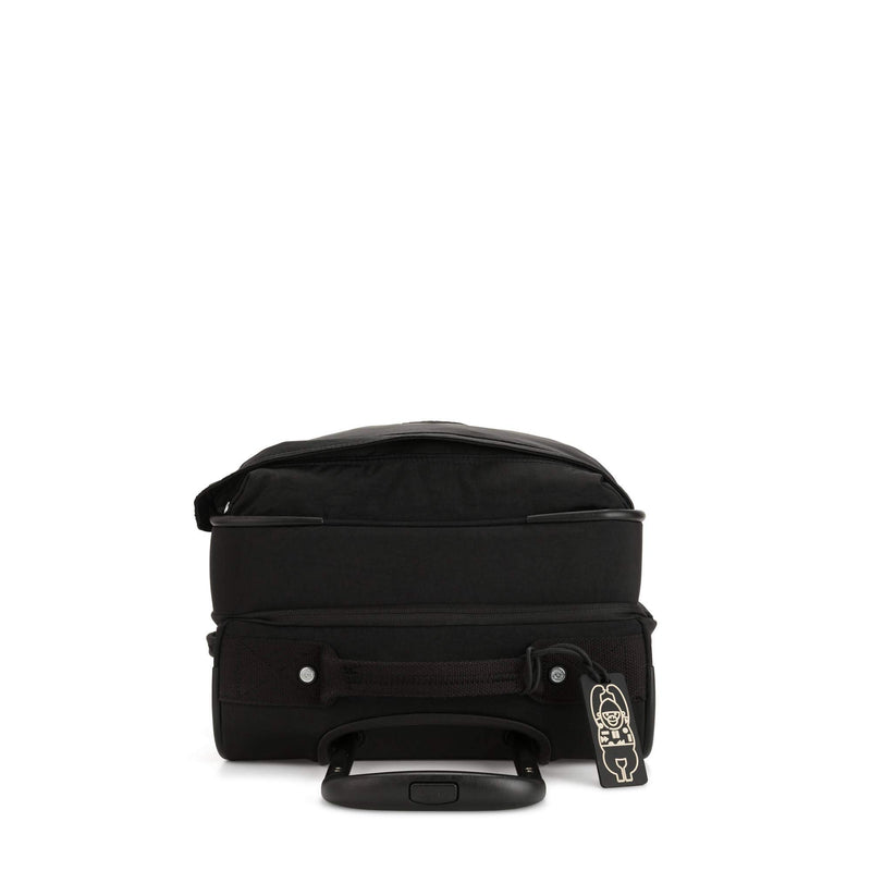 Kipling Spontaneous Softside Spinner Wheel Luggage, Integrated TSA Accepted Lock, Black Noir, Carry-On 21,KI5508